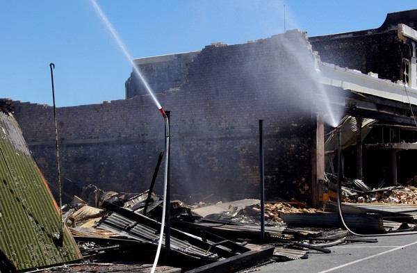 Continually dampened to prevent breathable asbestos particles becoming airborne